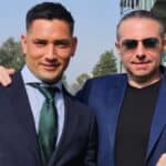 El Chimy Ávila junto a su agente Carlos Bilicich