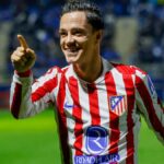 Giacomo Raspadori, delantero del Atlético de Madrid, pretendido por la Roma y la Lazio en el mercado de enero.