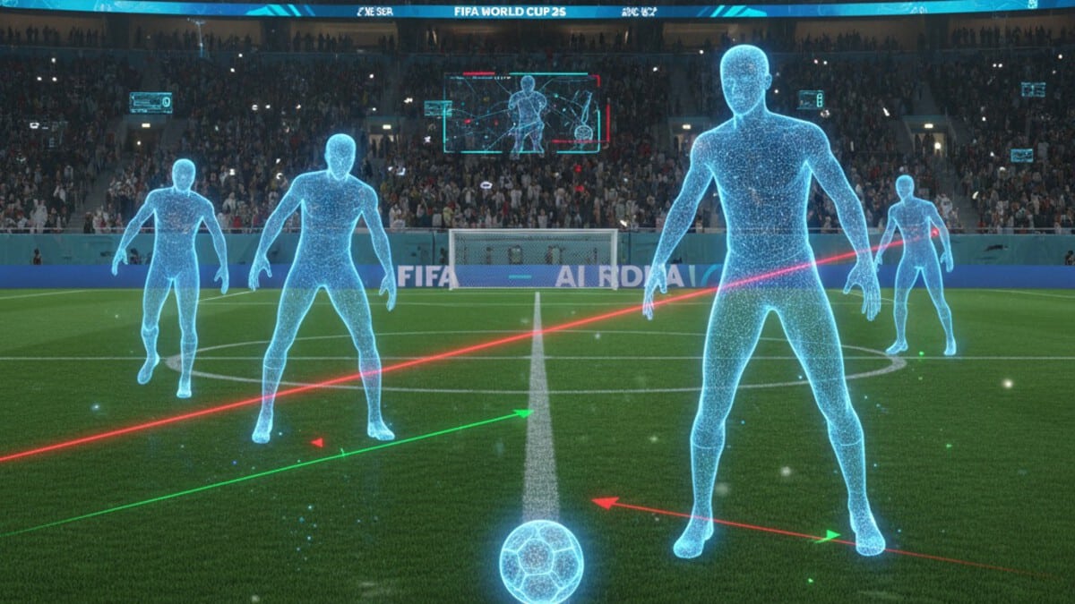 La IA llegará con Avatares 3D para reducir el margen de error en el Mundial 2026