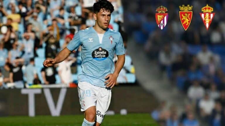Yoel Lago, defensa del Celta de Vigo, pretendido por Sporting, Zaragoza y Valladolid en el mercado invernal