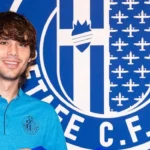Julen Jon Guerrero durante un partido oficial antes de su fichaje por el Getafe CF