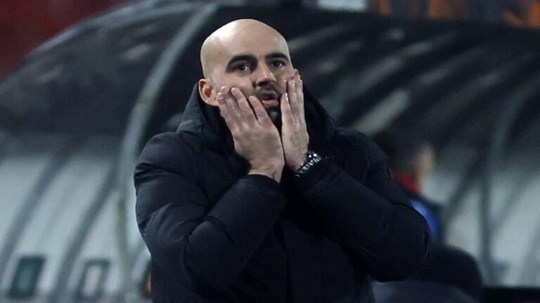 Claudio Giráldez durante declaraciones tras un partido de Liga