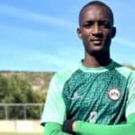 Imrana Muhammad, el joven atacante pretendido por el Deportivo Alavés para su proyecto de futuro.