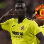 Pape Gueye celebrando un gol con la camiseta del Villarreal CF durante un partido de LaLiga