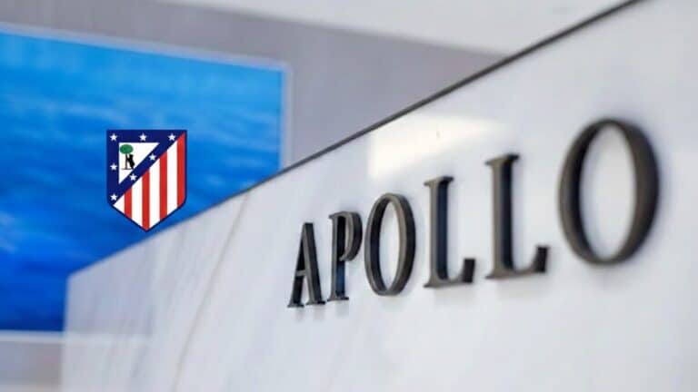 Edificio de oficinas de Apollo Global Management, fondo que tomará el control del Atlético de Madrid.