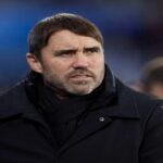 Eduardo Coudet, entrenador del Deportivo Alavés, durante la rueda de prensa tras el partido de Copa del Rey.