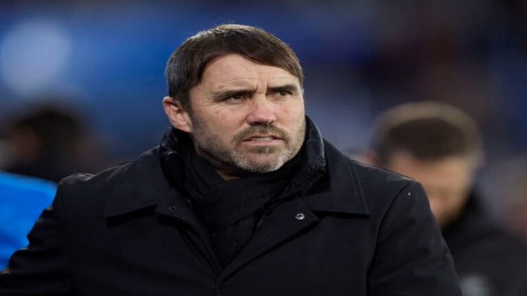 Eduardo Coudet, entrenador del Deportivo Alavés, durante la rueda de prensa tras el partido de Copa del Rey.
