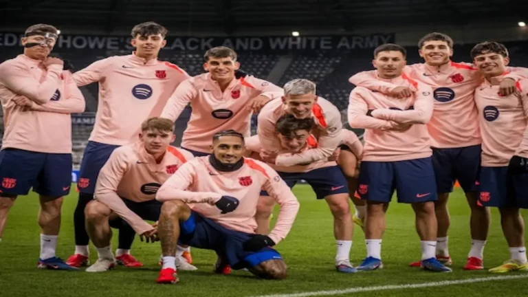 St James' Park estadio del Newcastle United donde se disputará la ida de los octavos de final de la Champions League ante el Barcelona con Eddie Howe buscando dar la sorpresa ante Hansi Flick