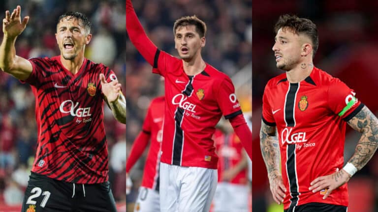 Raíllo, Kumbulla y Maffeo están tocados y son duda en el RCD Mallorca para el duelo clave ante el Espanyol