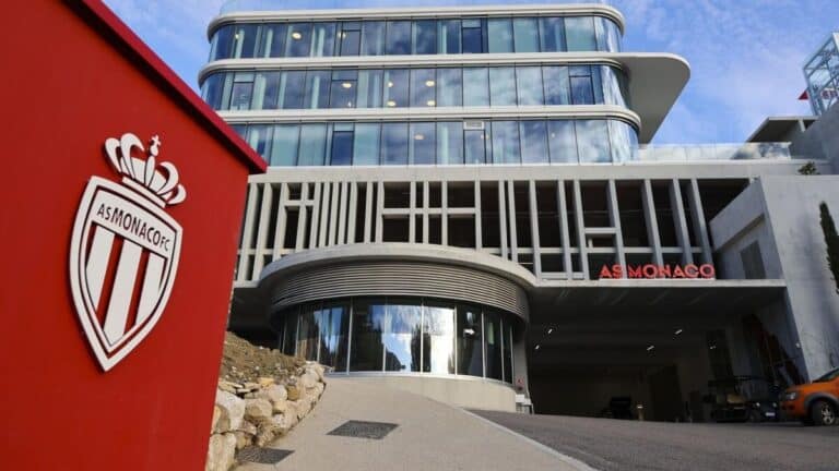 Sede del AS Mónaco en el Principado, relacionada con la investigación judicial por el acuerdo de patrocinio con la República Democrática del Congo