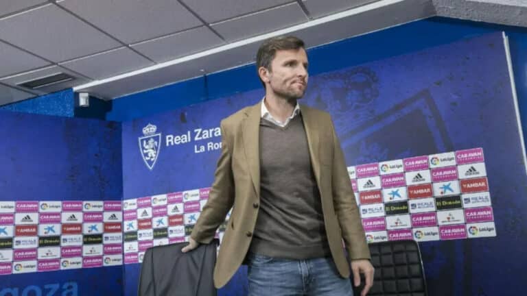 Lalo Arantegui, exdirector deportivo del Real Zaragoza, en una imagen de su etapa anterior en el club aragonés