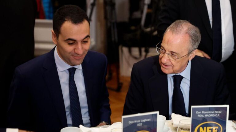 Anas Laghrari, asesor de máxima confianza del presidente del Real Madrid Florentino Pérez, que ha tomado el mando de la planificación estructural y deportiva del club para la temporada 2026-27