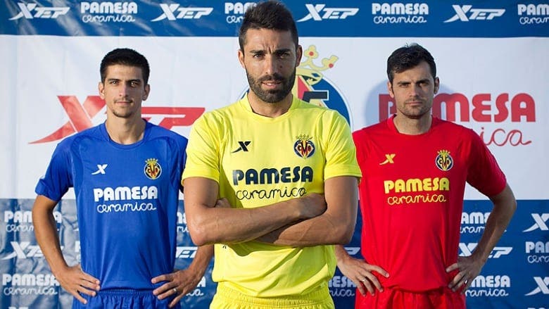 Presentadas las nuevas equipaciones del Villarreal CF