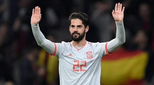 Isco con España