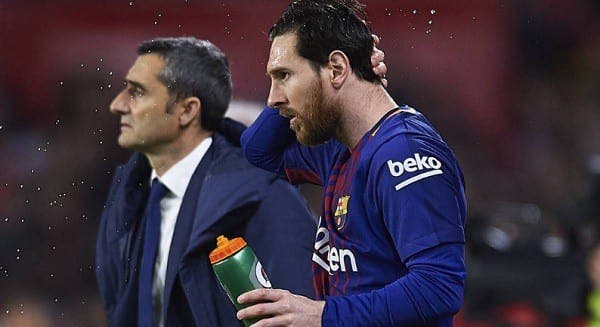 Messi y su titular para el Barcelona