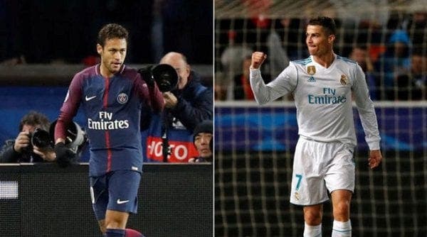 Neymar y CR7