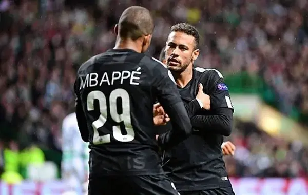 Neymar y Mbappé