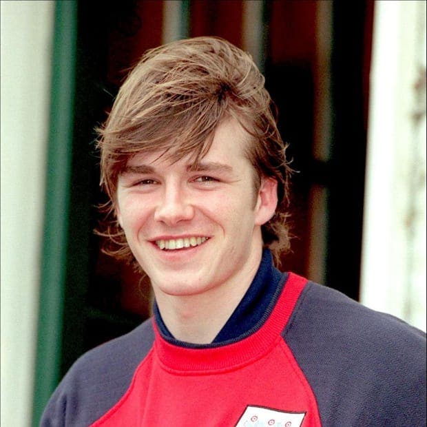 David Beckham debutó en la Capital One Cup cuando tenía 18 años. Foto: Agencias.