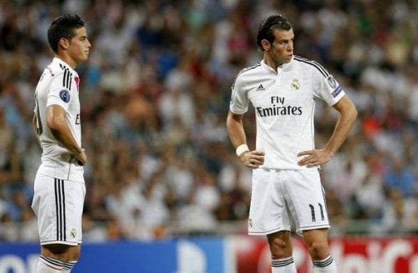 James Rodríguez y Gareth Bale