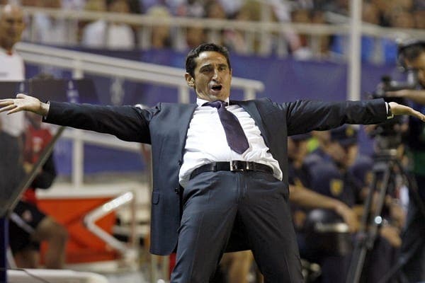 Jiménez en su etapa sevillista