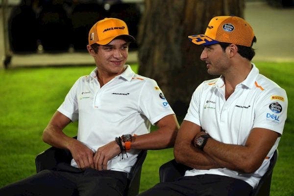 Lando Norris y Carlos Sainz: Agencias